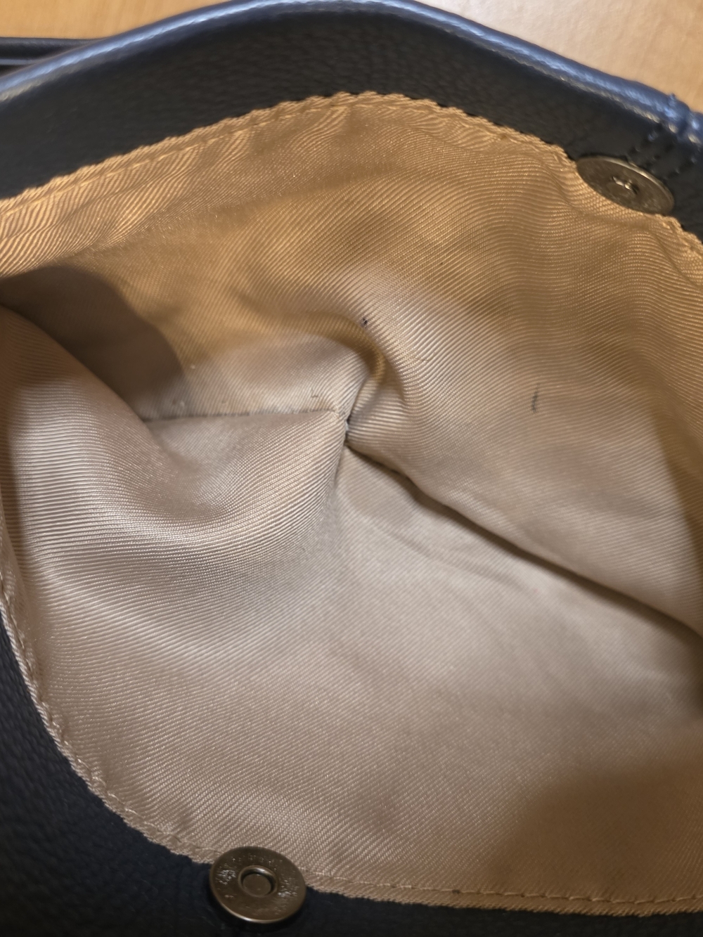 The Sak Blue Pebbled Leather Shoulder Bag - Picture 9 of 9